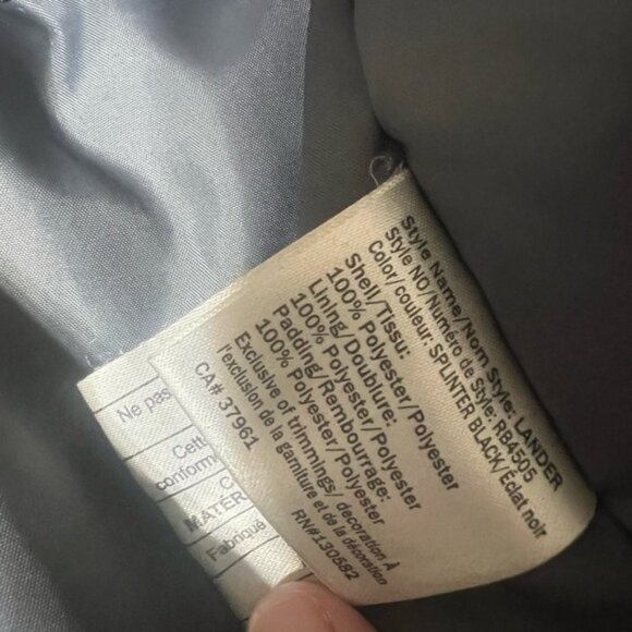 Ripzone Youth Medium Boys 8K Breathable Waterproof Black Winter Snow Jacket - Picture 6 of 8